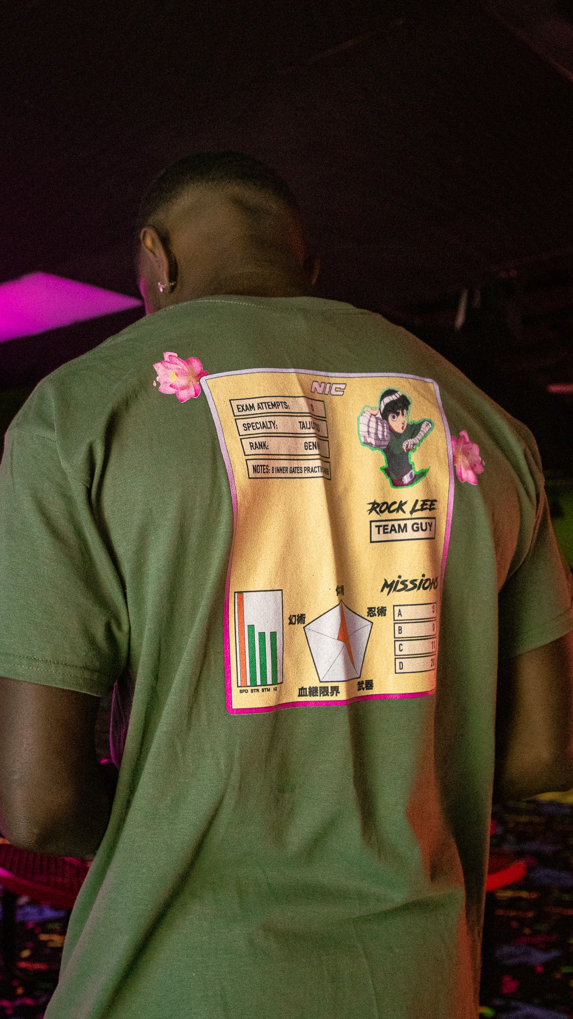 Splendid Ninja Rock Lee Shirt