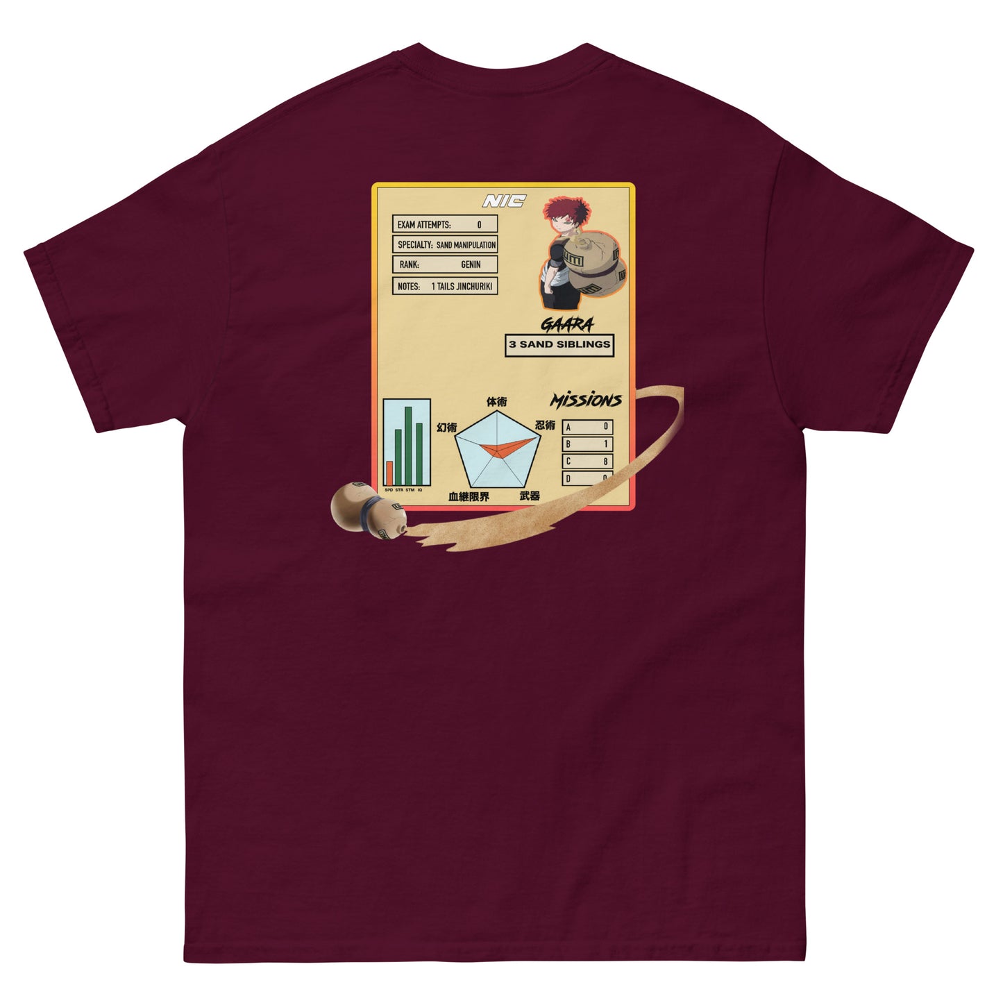 Splendid Ninja Gaara Tee
