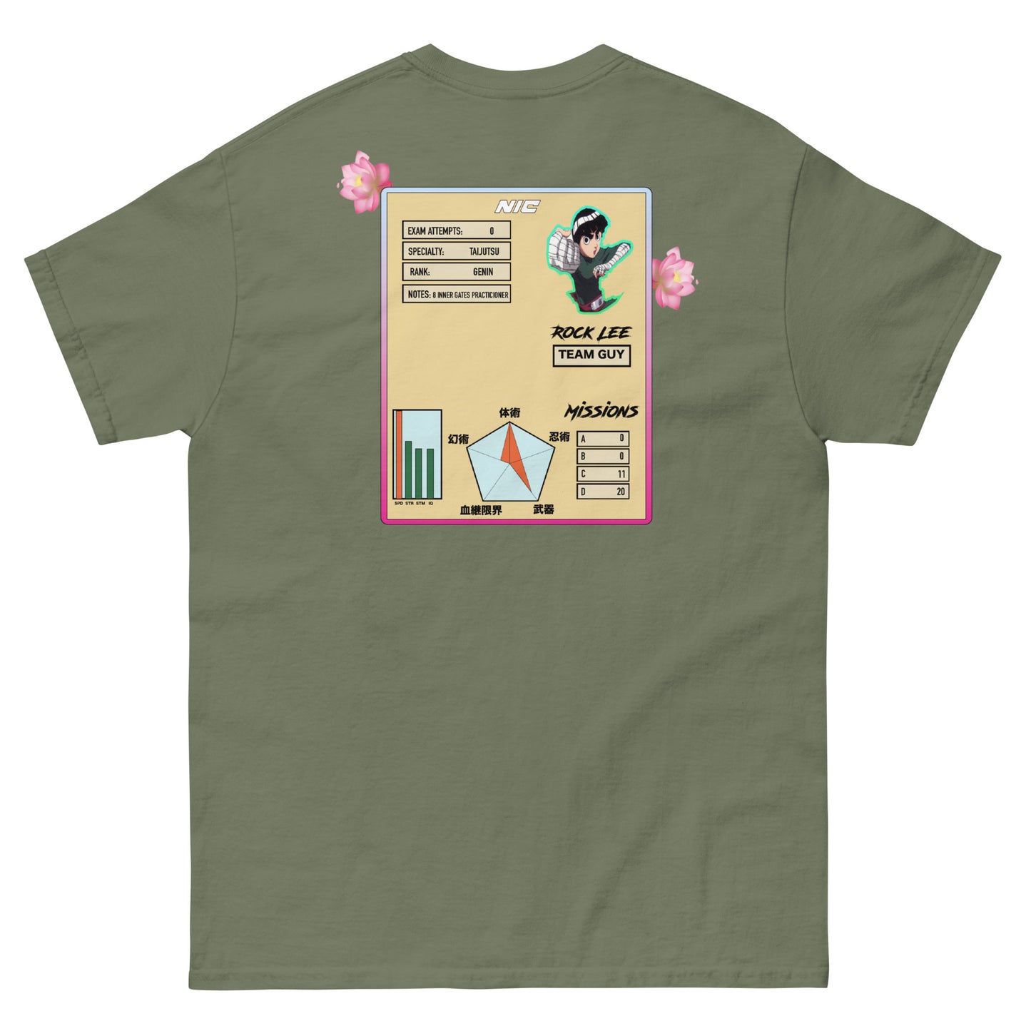 Splendid Ninja Rock Lee Shirt